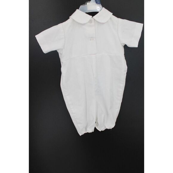 Little Things Mean Alot One Piece White Tux Size 3m - Picture 5 of 8